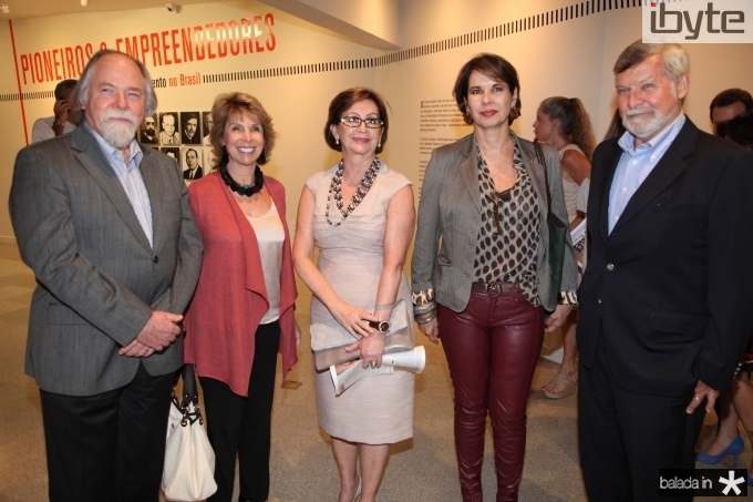 Jacques Marcovith, Vera Tostees, Fatima Veras, MArgo Monteiro e Frederico Lundgren